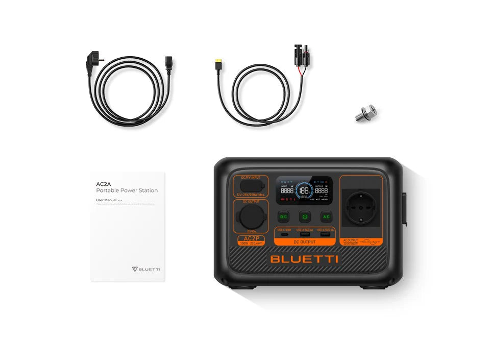 BLUETTI AC2P Portable Power Station | 300W 230Wh