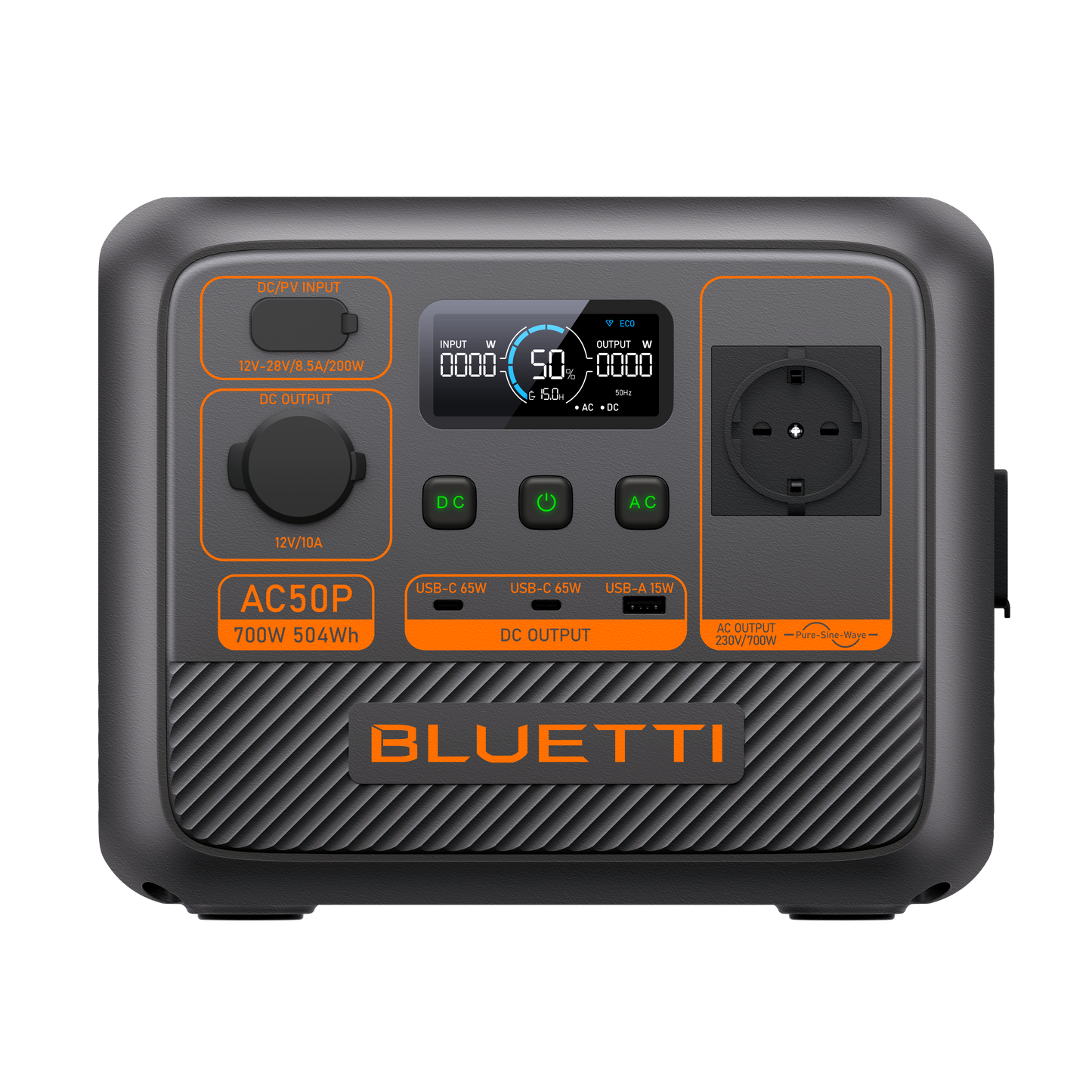 BLUETTI AC50P Portable Power Station | 700W 504Wh