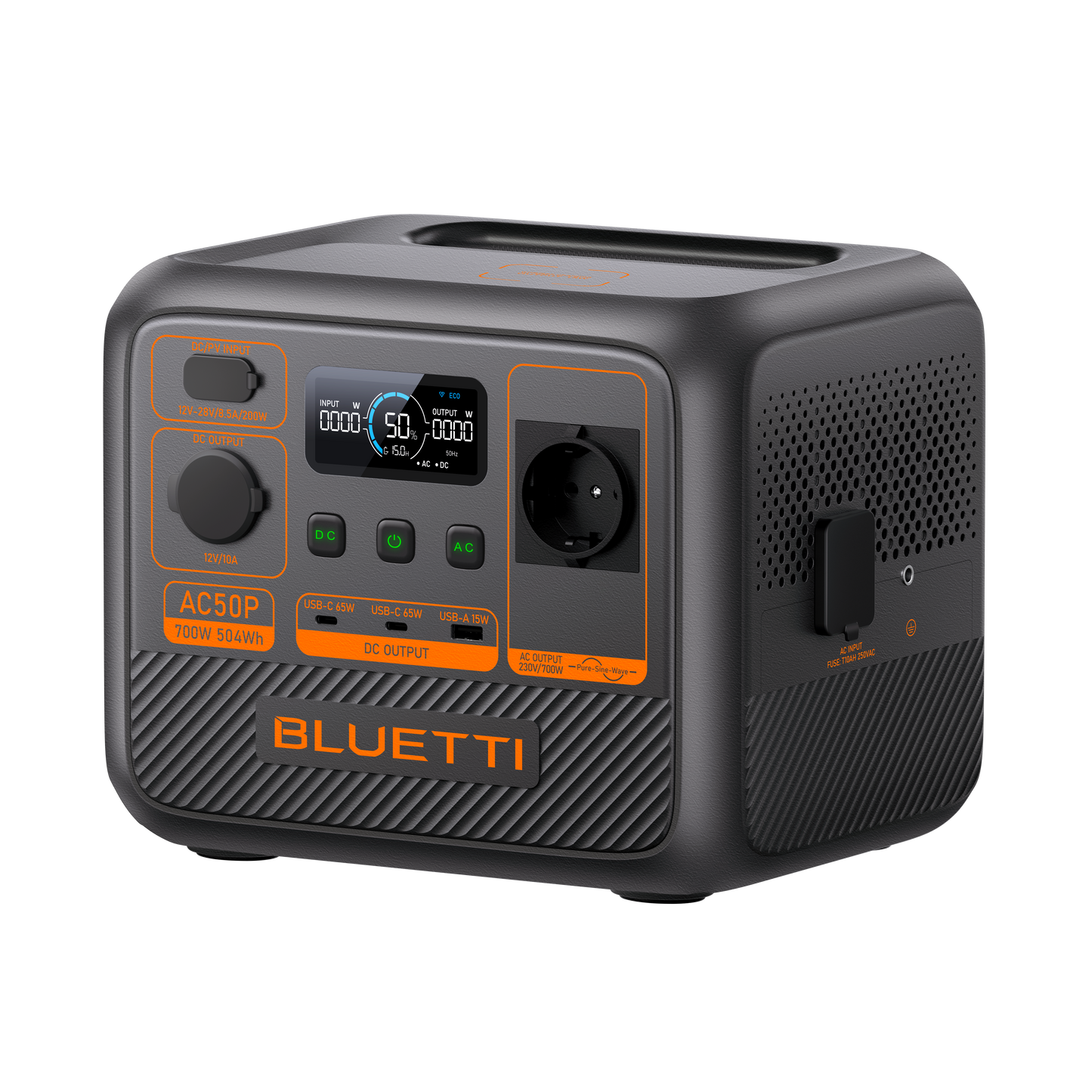 BLUETTI AC50P Portable Power Station | 700W 504Wh